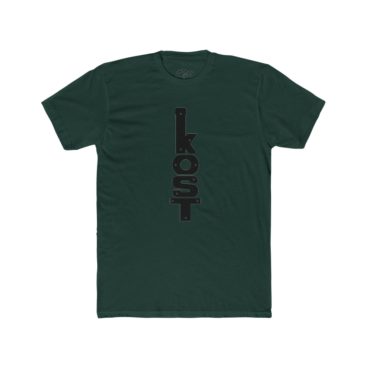 KOST Minimalist Typography Cotton Crew Tee