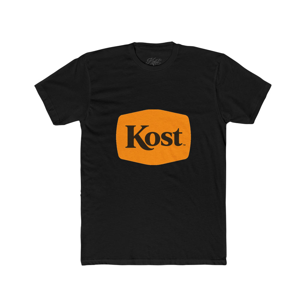 Kost Logo Tee — Retro Orange Graphic T-Shirt