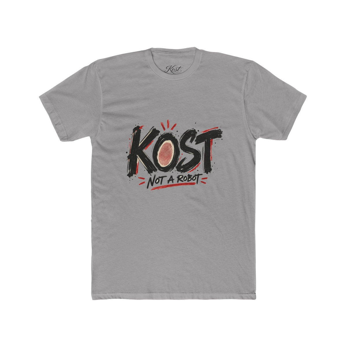 KOST “Not A Robot” Graphic Tee — Casual Streetwear T-Shirt