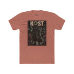 KOST Gothic Black Art Tee — Dark Vintage Band-Style Graphic T-Shirt