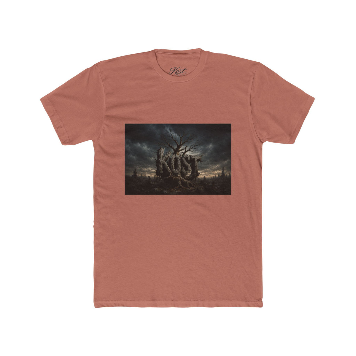 Kust Landscape Tee — Dark Stormy Sky Graphic T-Shirt