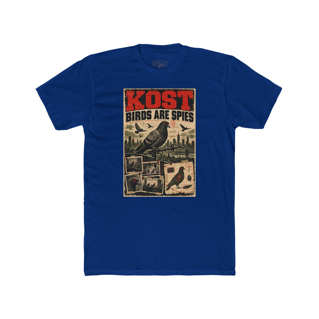T-Shirt — KOST “Birds Are Spies” Vintage Propaganda Graphic Tee