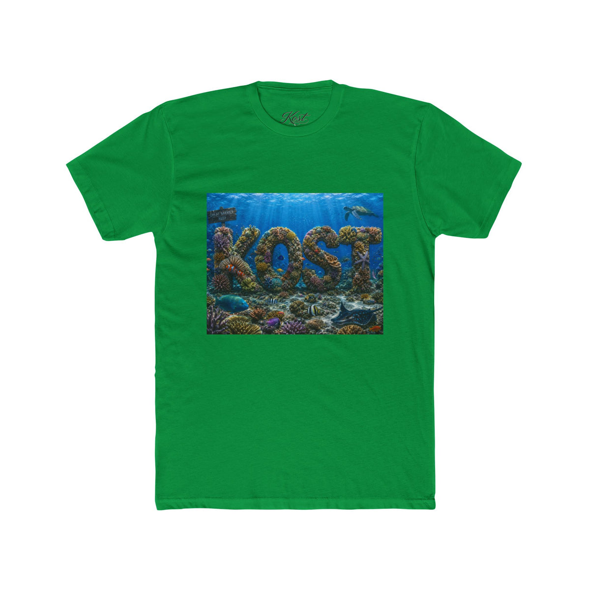 KOST Coral Reef T‑Shirt — Ocean Marine Life Graphic Tee