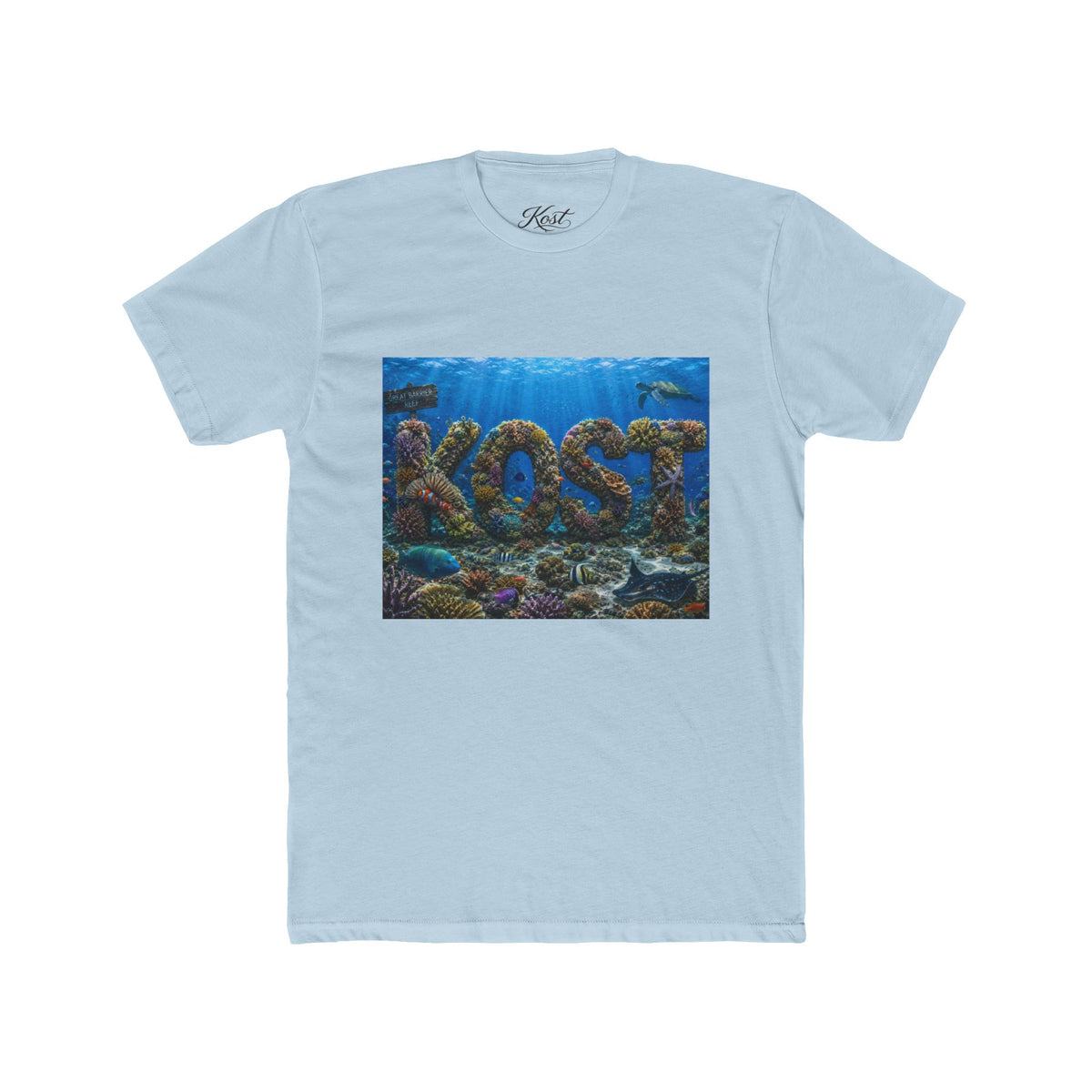 KOST Coral Reef T‑Shirt — Ocean Marine Life Graphic Tee