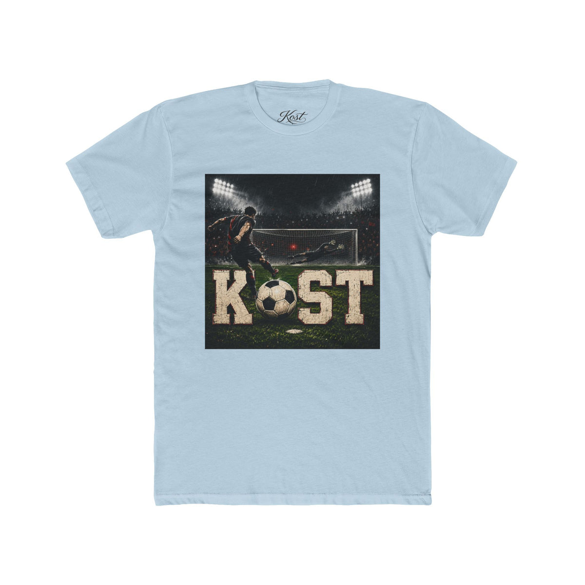 Soccer KOST Graphic Tee — Vintage Goalkeeper Stadium Shirt
