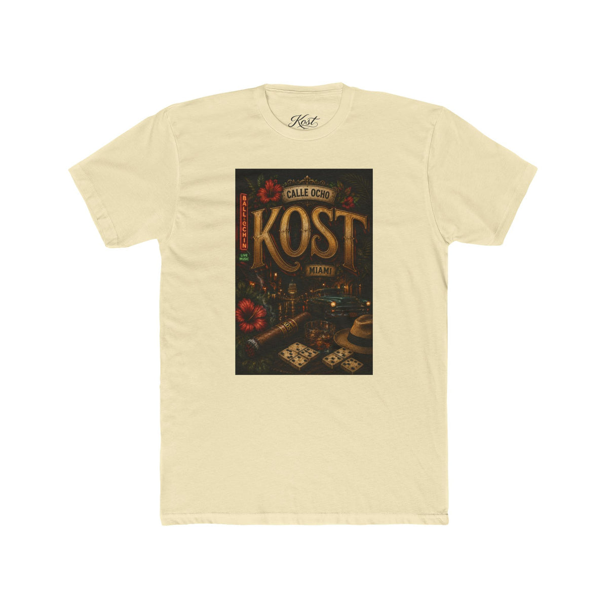 Kost Arcade Poster Tee — Vintage Game Room Graphic T‑Shirt