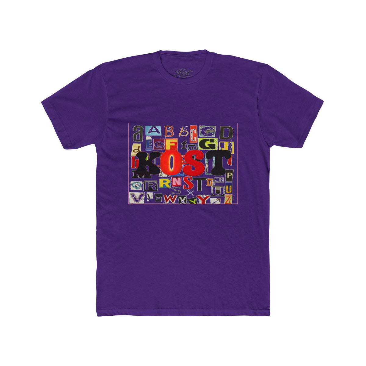 Alphabet Typography Ghost Tee