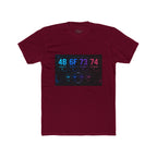 4B 6F 73 74 74 Binary Code Graphic T-Shirt