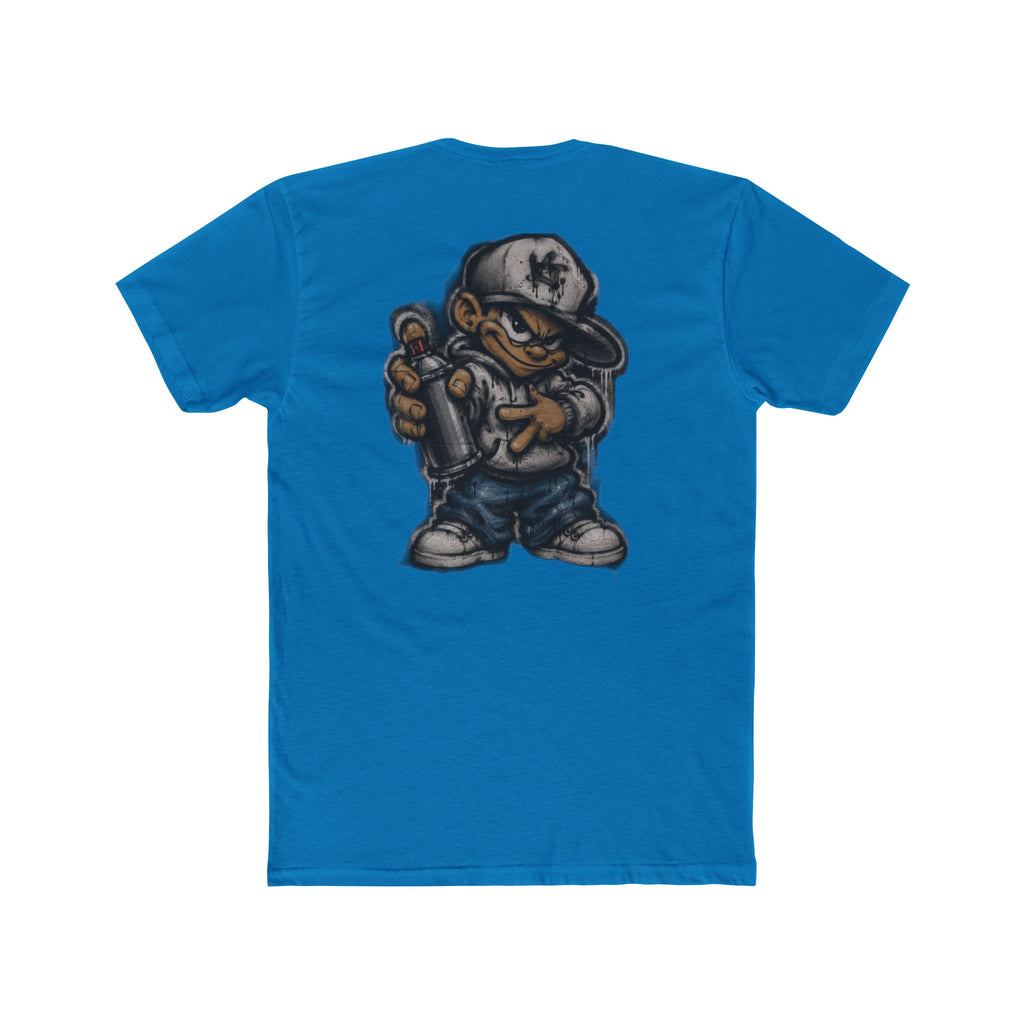 Crew Tee — KOST Graffiti Logo & Urban Character Streetwear