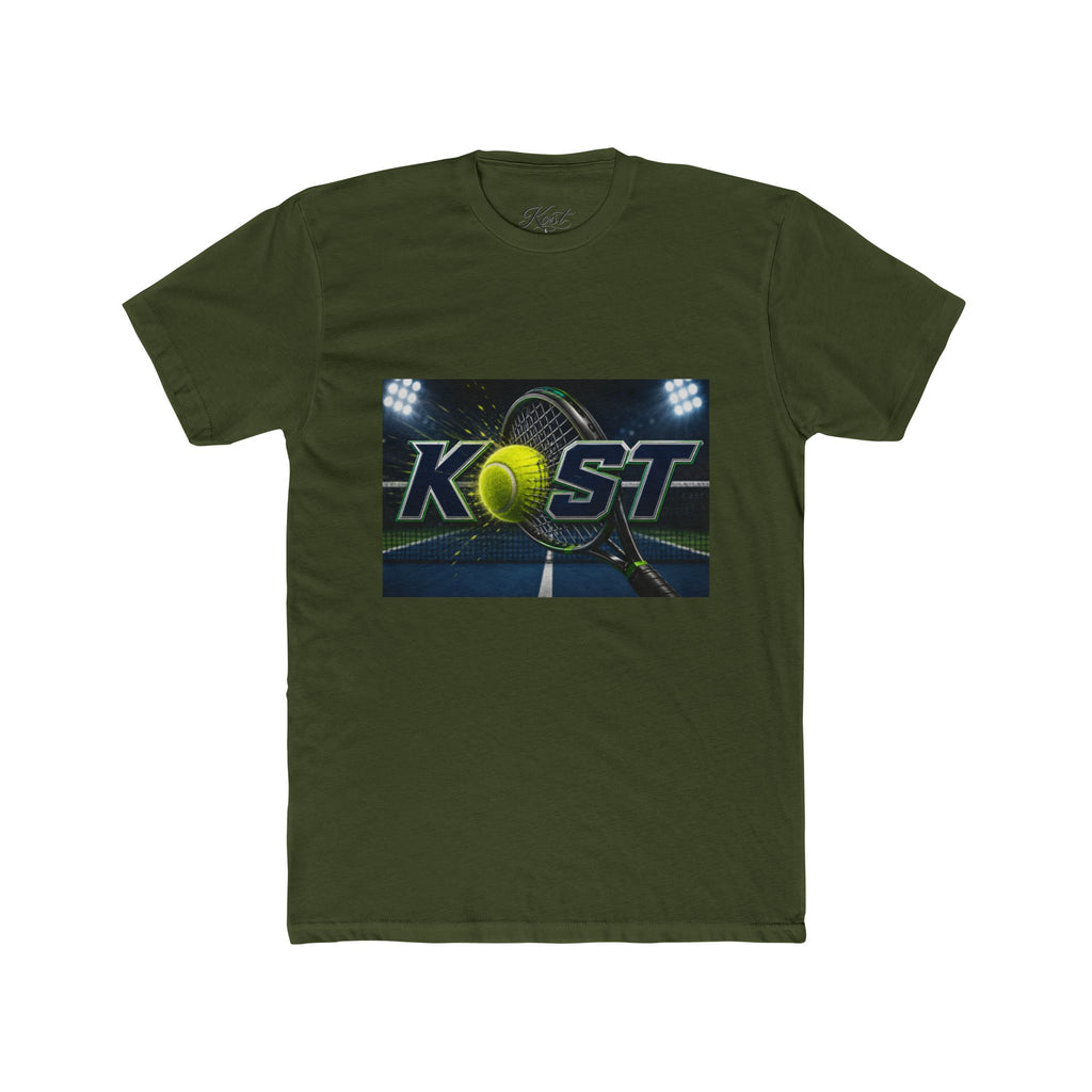 KOST Tennis Logo Tee — Court Night Graphic T-Shirt