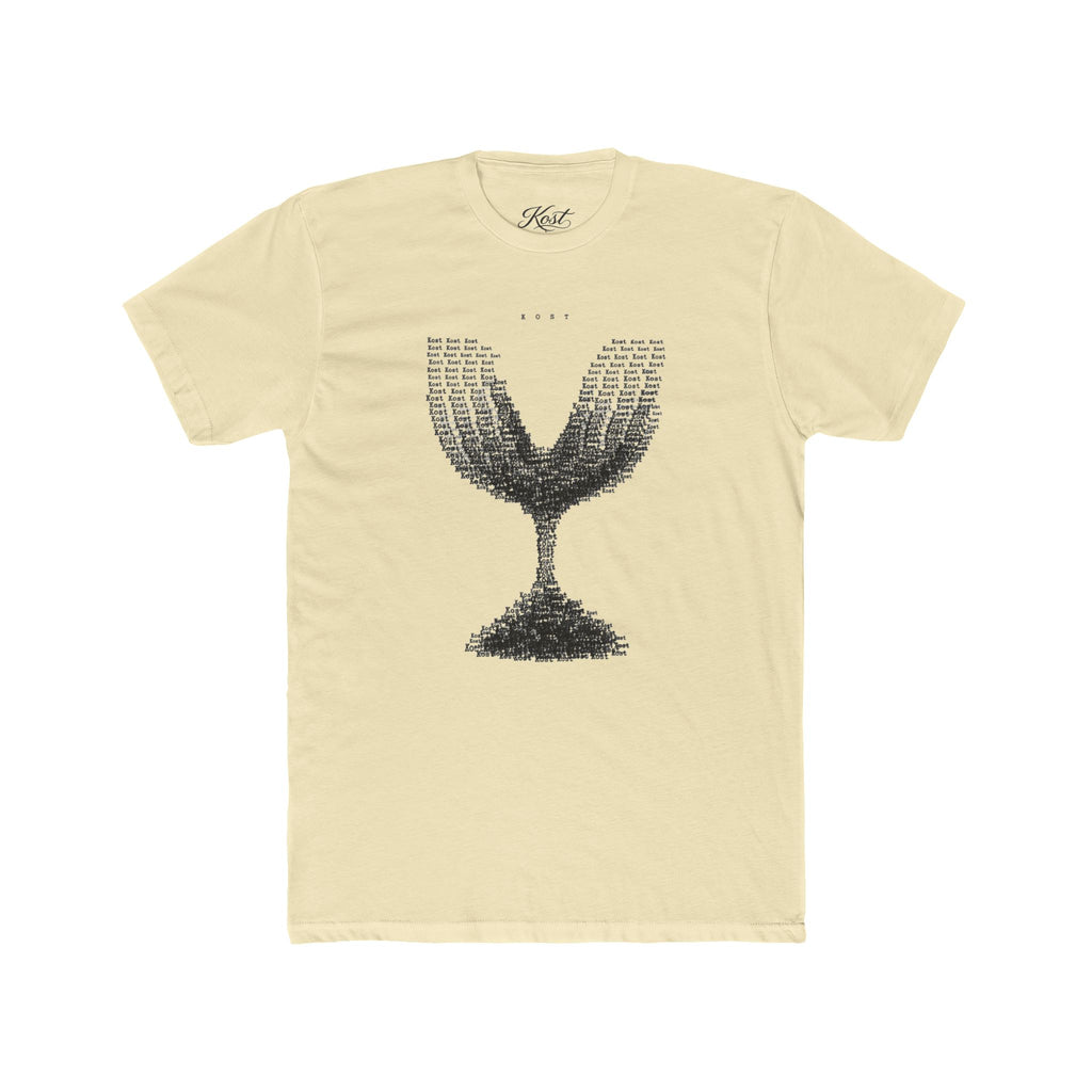 Vintage Wine Glass Graphic T-Shirt