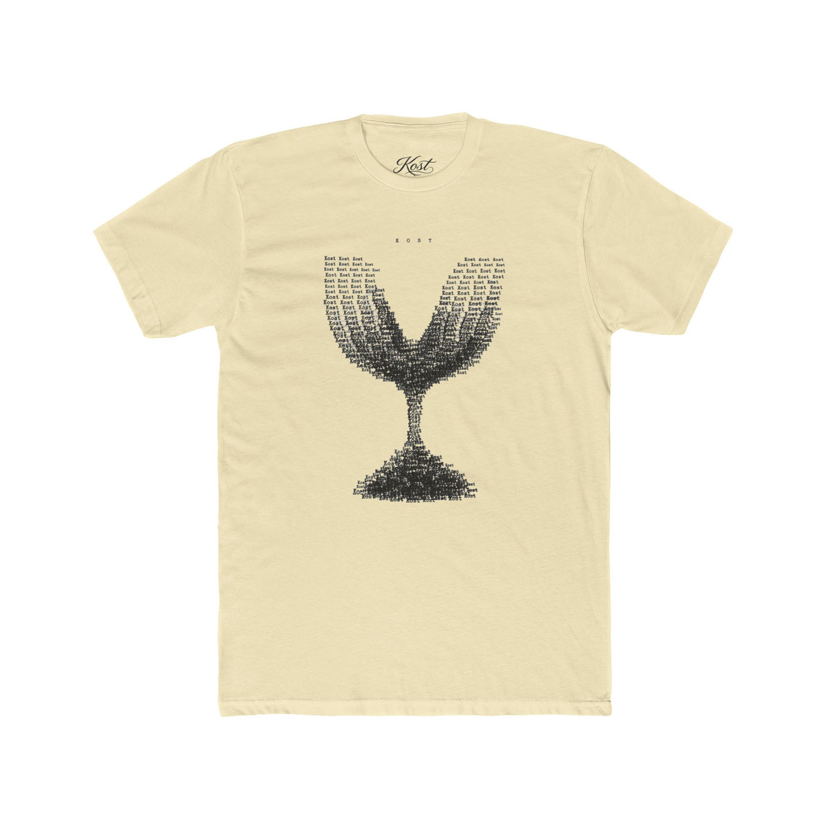 Vintage Wine Glass Graphic T-Shirt