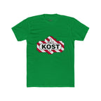 KOST Logo Tee — Retro Candy-Stripe Graphic T-Shirt