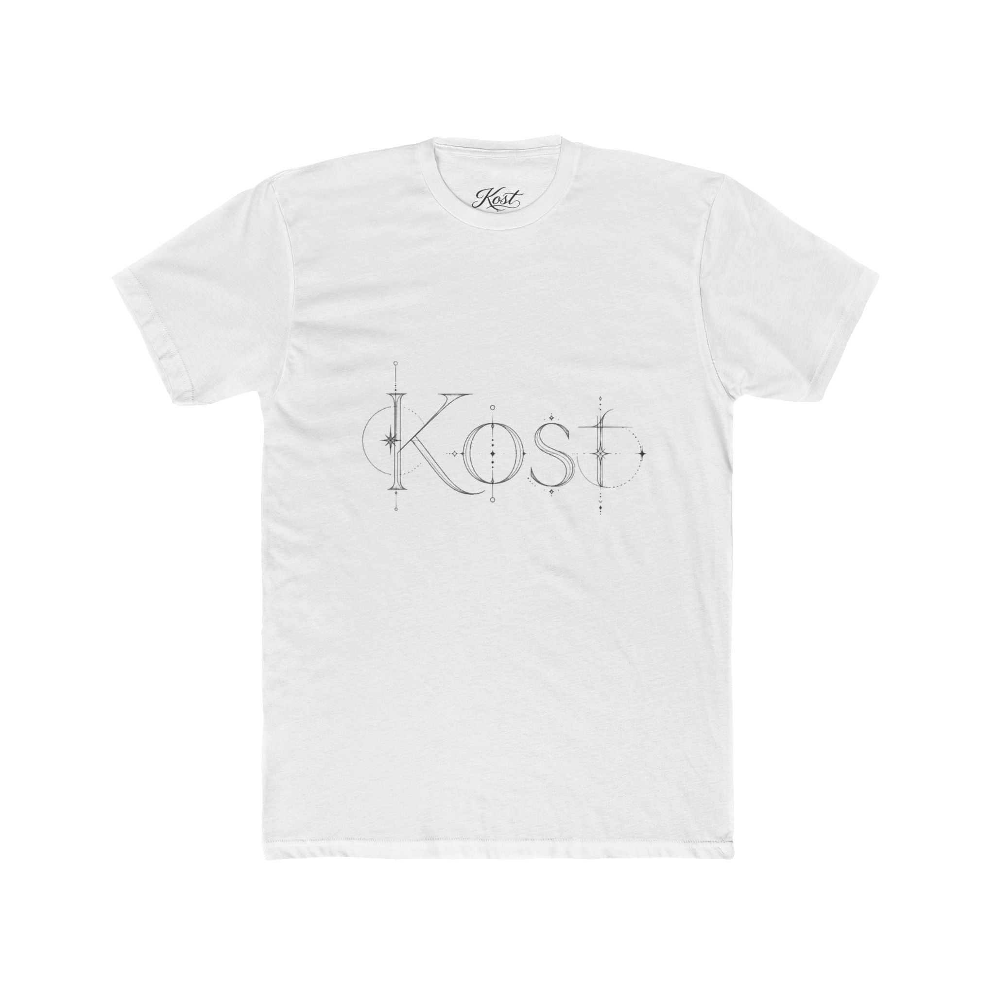 Kost Constellation Tee — Minimalist Starry Logo T-Shirt