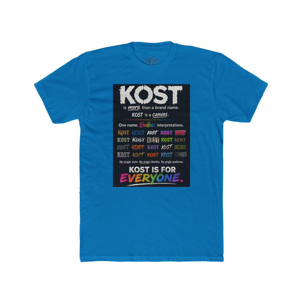 Unisex Cotton Crew Tee