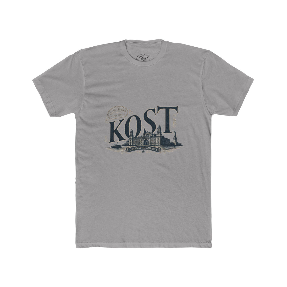 Kost Cityscape Tee — Vintage Architectural Graphic T‑Shirt
