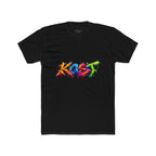 Graffiti 'Kost' Tee – Colorful Street Art Crew Neck T-Shirt