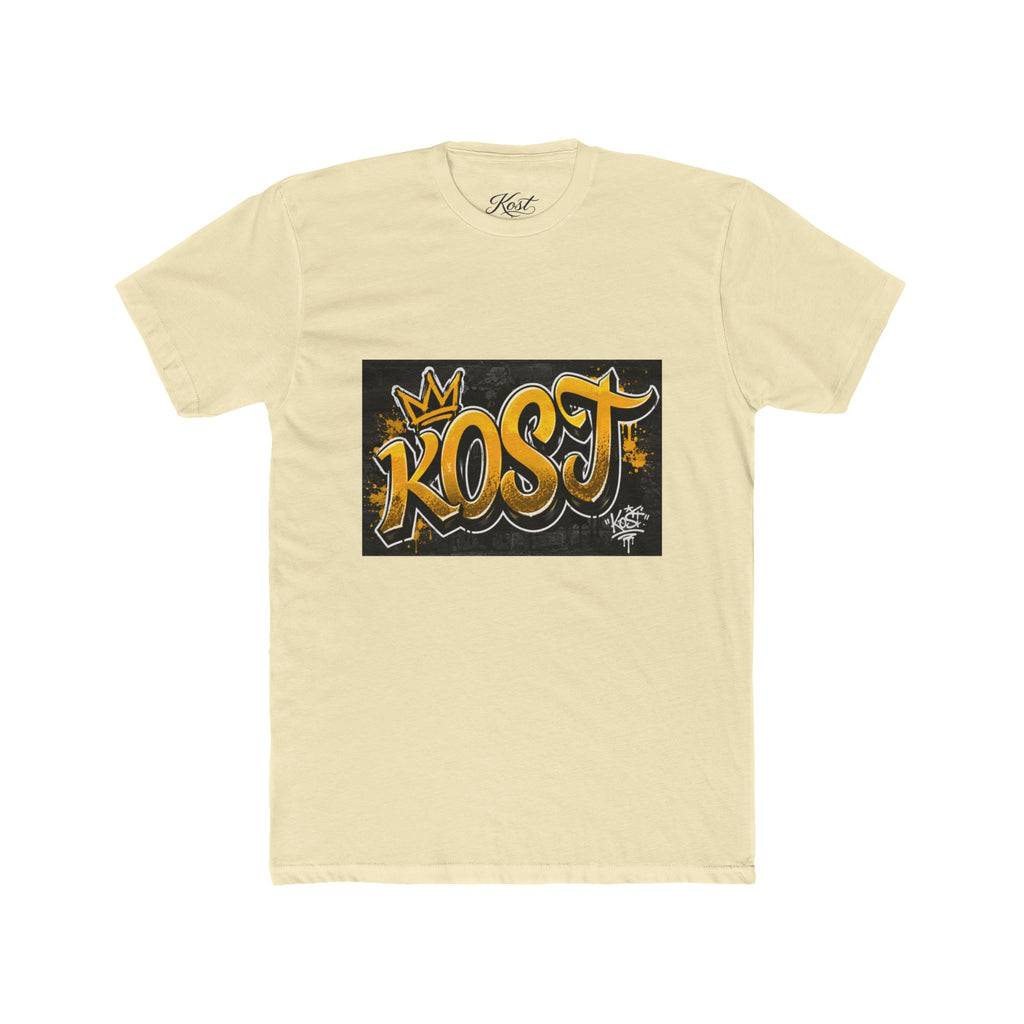 KOST Graffiti Logo Tee — Streetwear Urban Crown Graphic T-Shirt