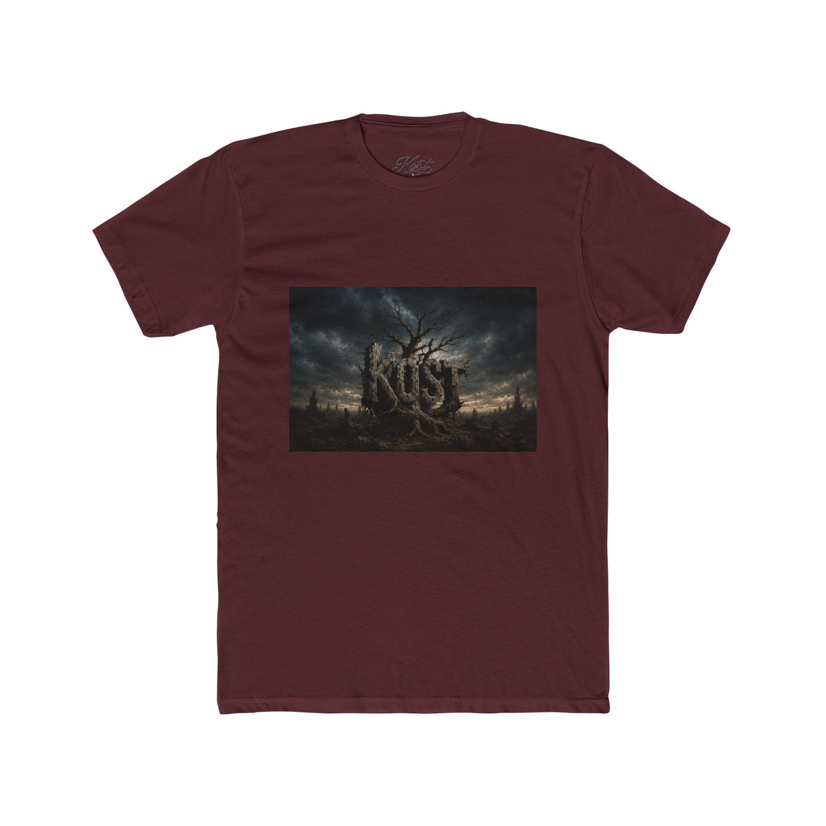 Kust Landscape Tee — Dark Stormy Sky Graphic T-Shirt