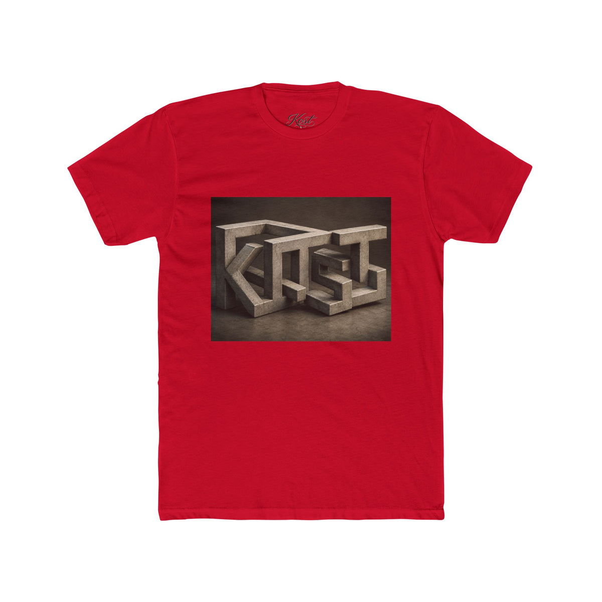 Geometric Concrete Blocks Art T-Shirt