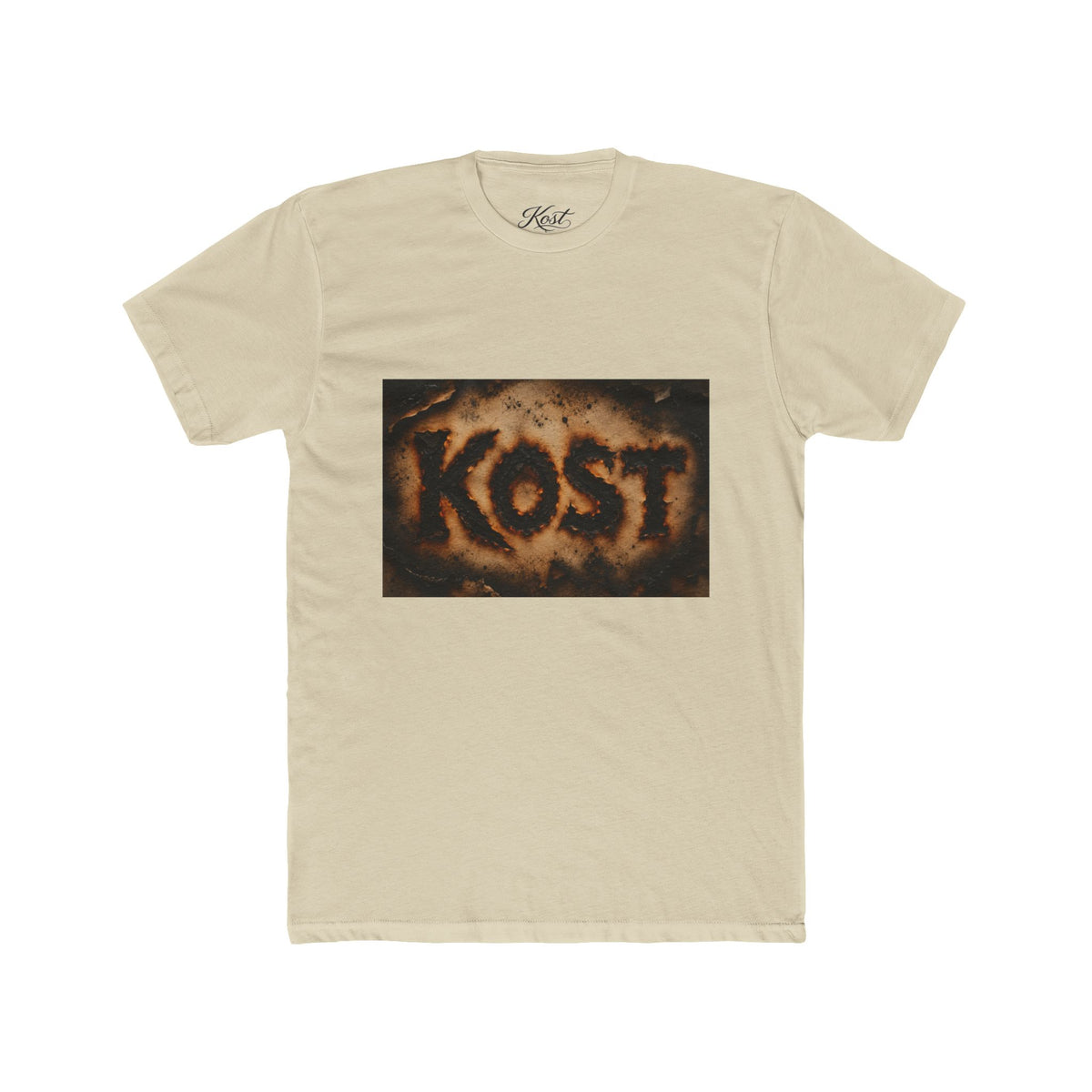 KOST Burnt Logo Tee — Vintage Grunge Graphic T-Shirt