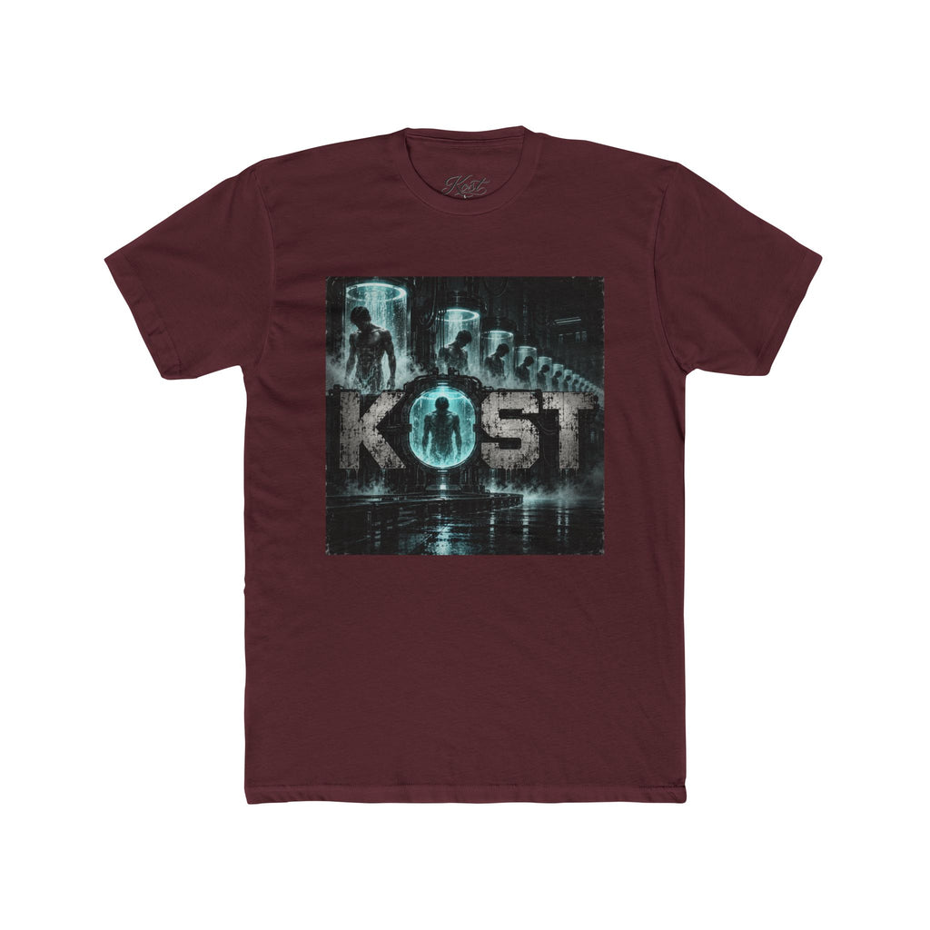 KOST Cyberpunk Tee — Futuristic Cityscape Graphic T-Shirt