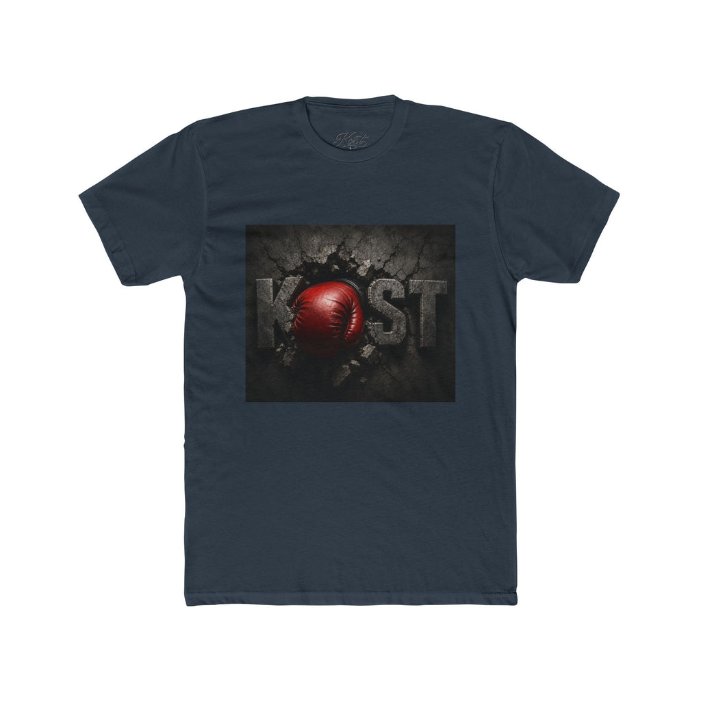 Lost Red Apple Graphic Tee — Distressed Dark Art T‑Shirt