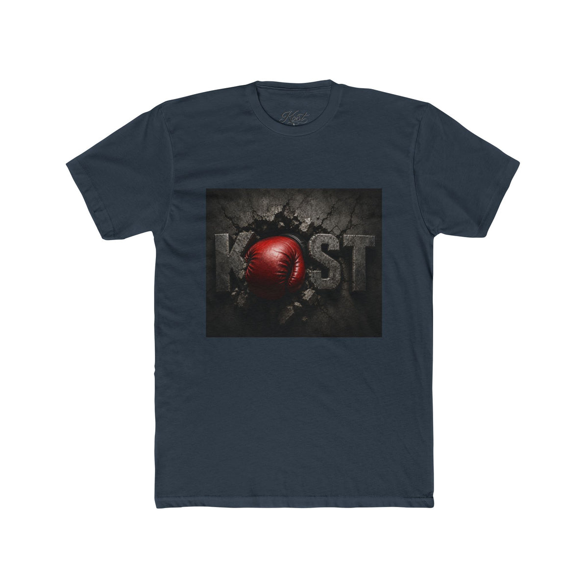 Lost Red Apple Graphic Tee — Distressed Dark Art T‑Shirt