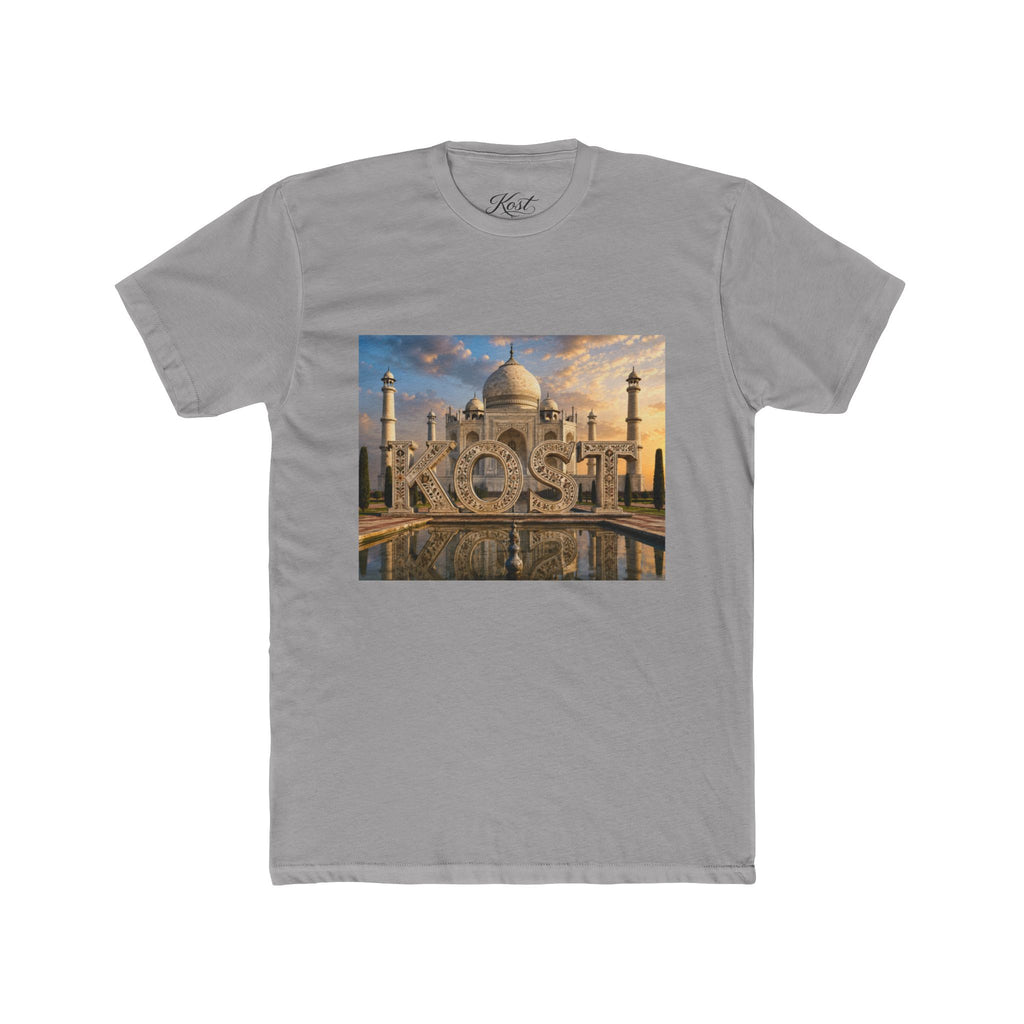 Taj Mahal Photo Tee — 'KOST' Scenic Sunset Graphic T-Shirt