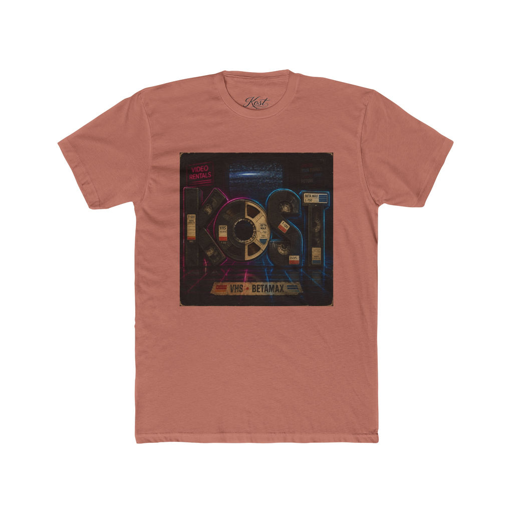 Vintage Retro Music Cassette Crew T-Shirt