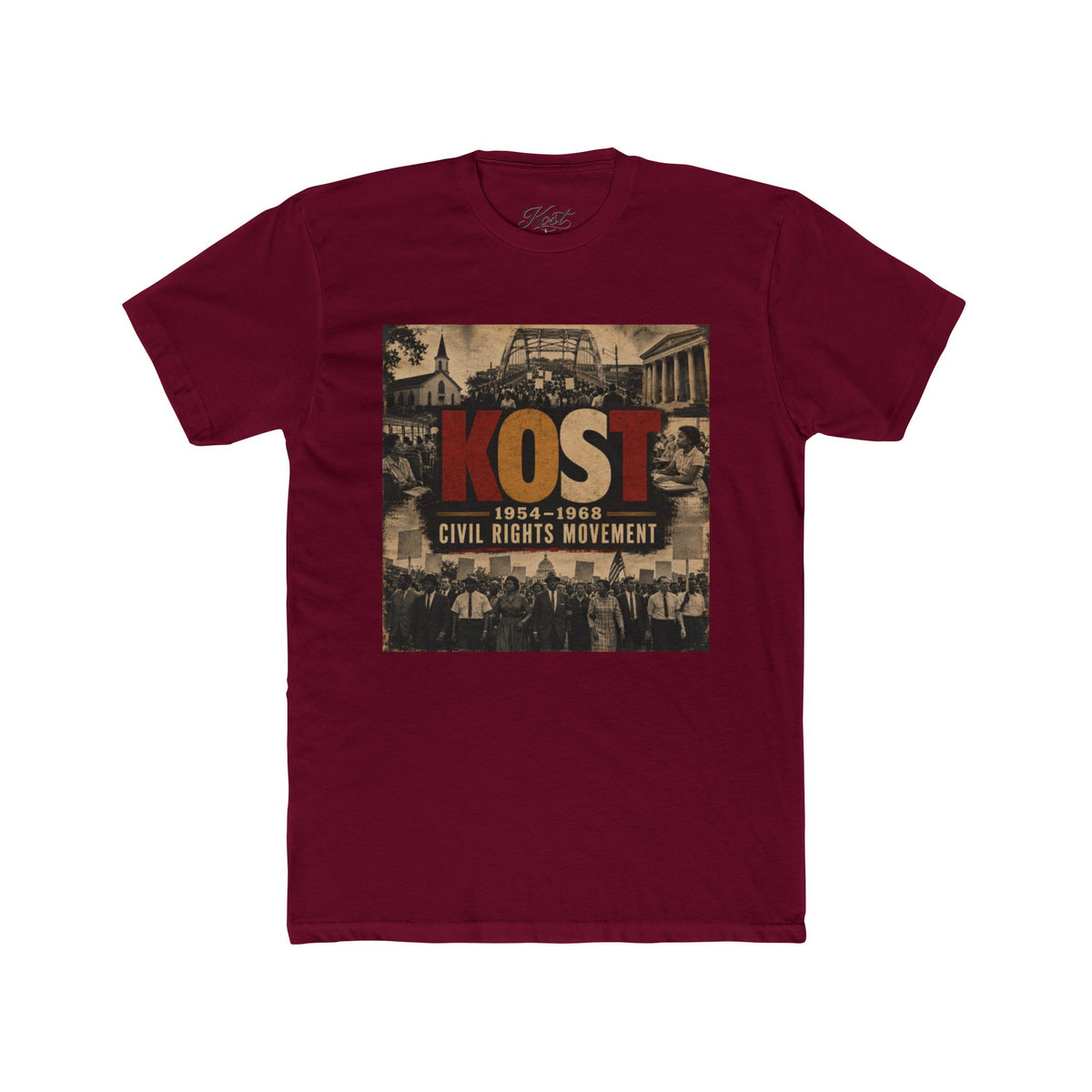 Unisex Cotton Crew Tee