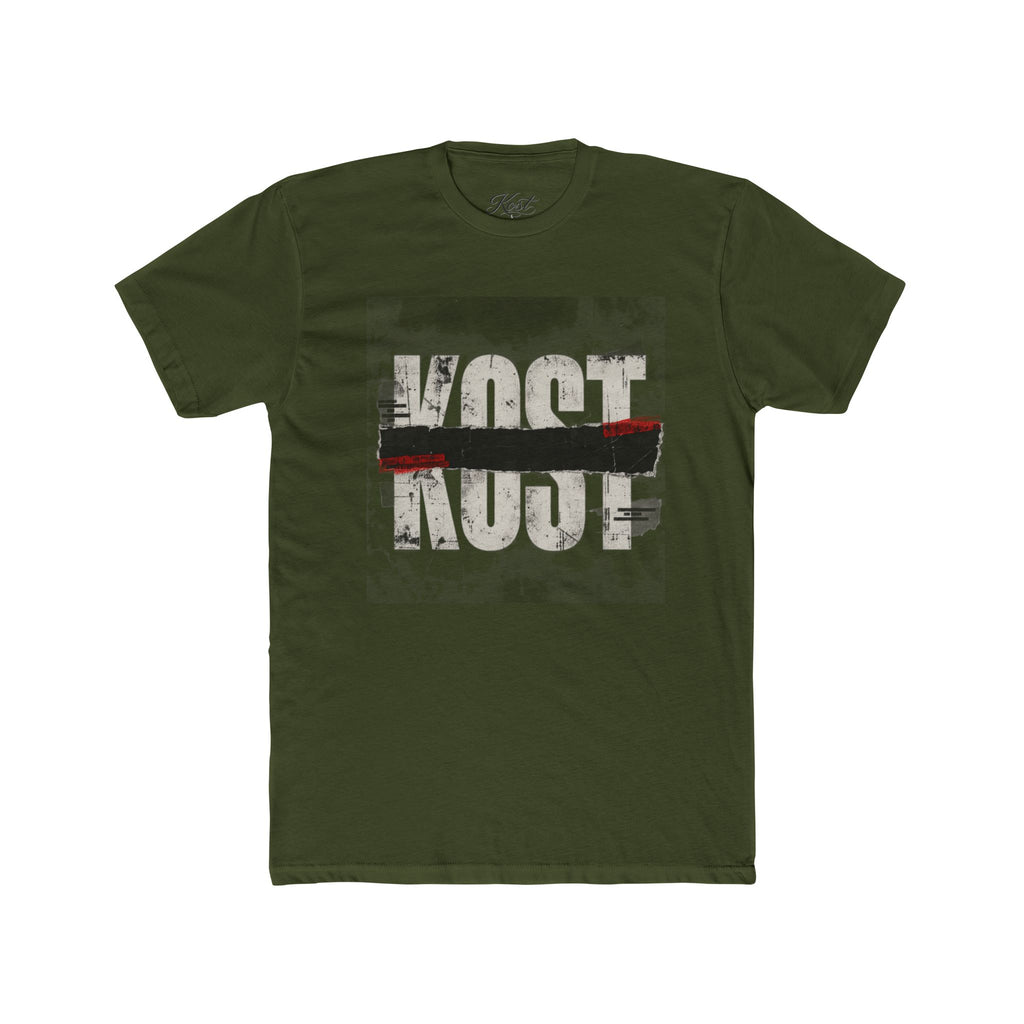 Lost & Found Distressed Tee — Vintage 'LOST' Graphic Crew Shirt
