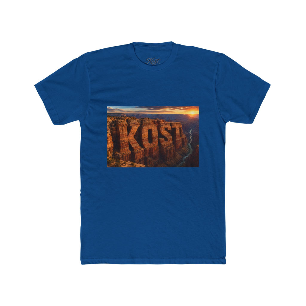 KOST Canyon Landscape Tee — Scenic Sunset Photo Graphic T-Shirt