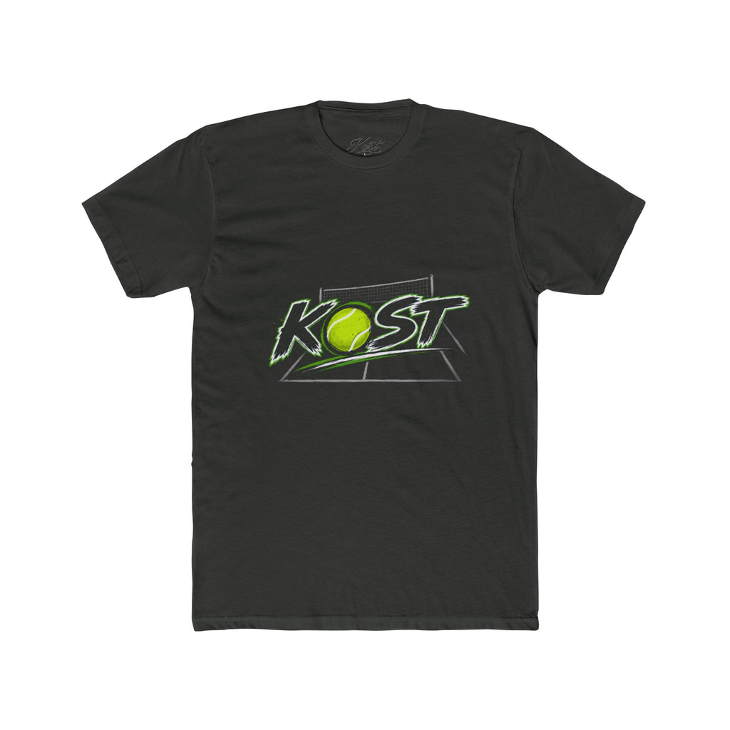 Tennis Tee — 'KOST' Graphic Cotton Crew Shirt