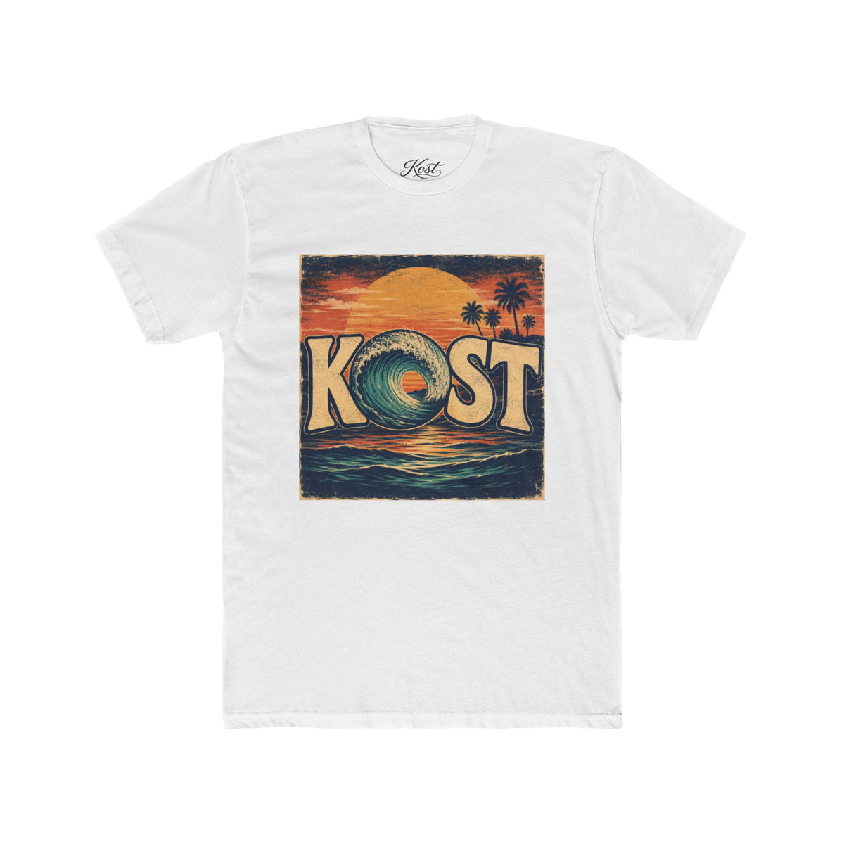 KOST Vintage Sunset Surf Graphic T-Shirt