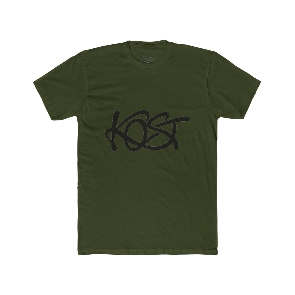 Kost Script Logo Tee — Minimalist Streetwear Cotton T‑Shirt