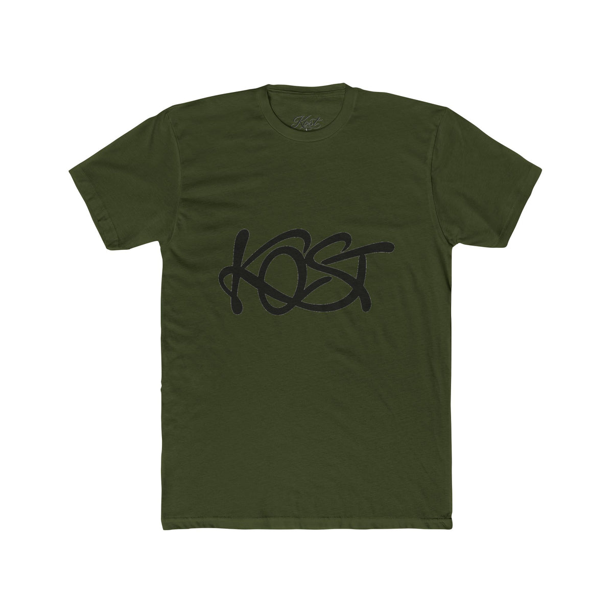 Kost Script Logo Tee — Minimalist Streetwear Cotton T‑Shirt