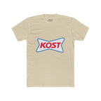 KOST Logo Tee — Retro Red & Blue Graphic T-Shirt