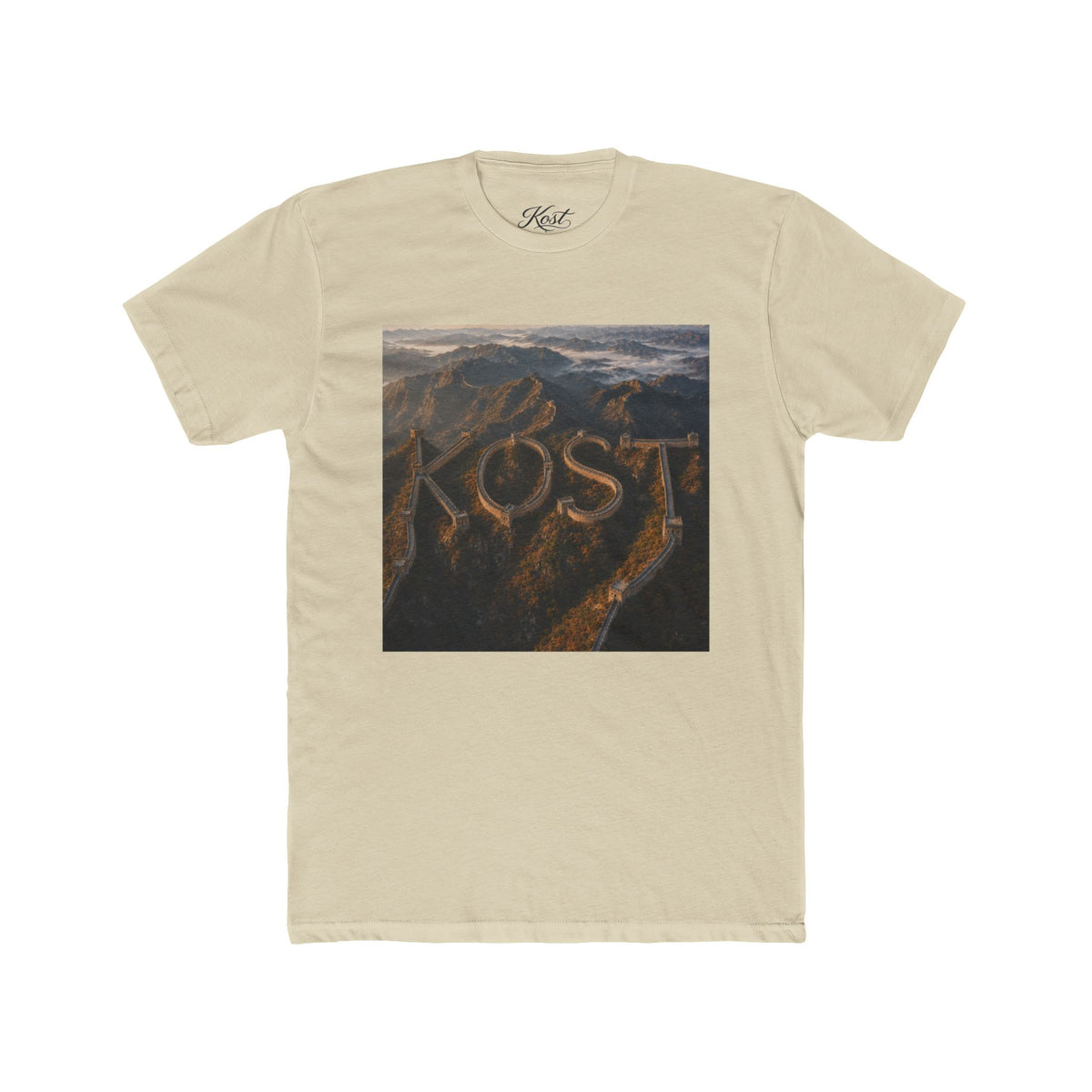 Lost Landscape T-Shirt — Mountain Aerial Photo Tee