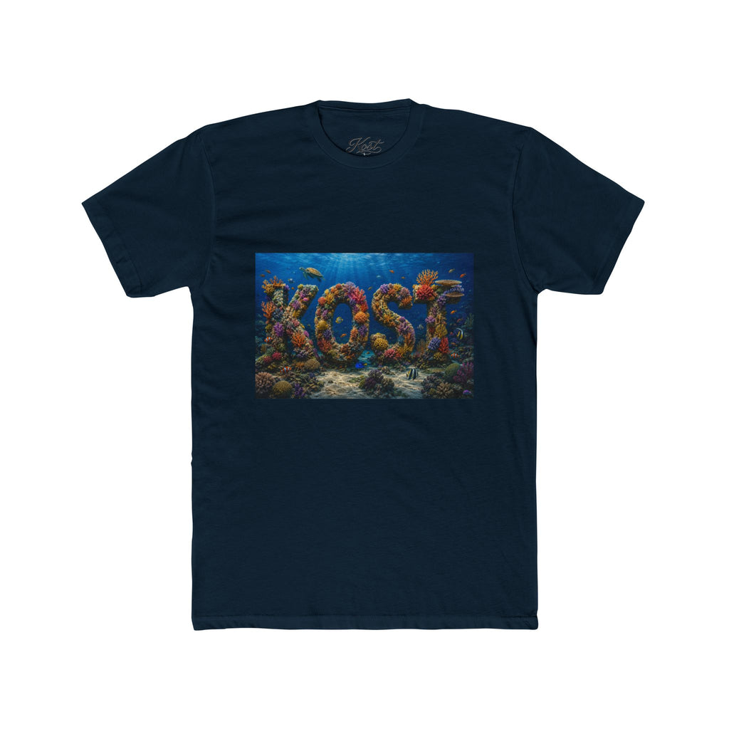 KOST Coral Reef Graphic Tee — Ocean Fish Typography Shirt