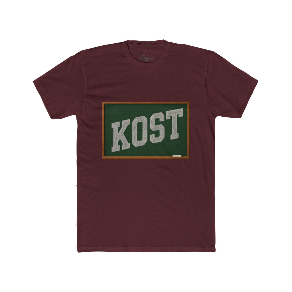 KOST Vintage Collegiate Tee — Retro Green Plaque Graphic