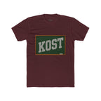 KOST Vintage Collegiate Tee — Retro Green Plaque Graphic
