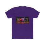Cosmic Burst Tee — 'KOST' Retro Space Graphic T-Shirt