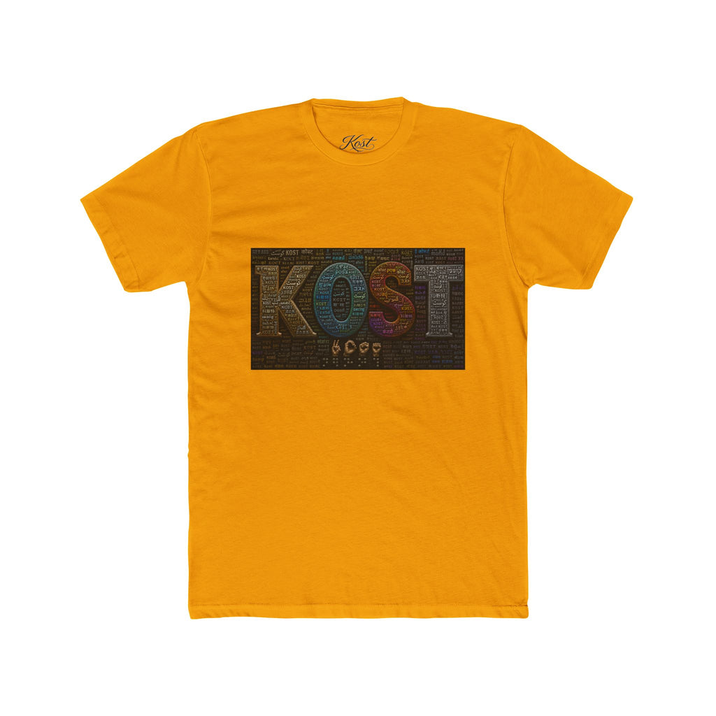 KOST Retro Block Logo Tee — Vintage-Style Graphic Cotton T-Shirt