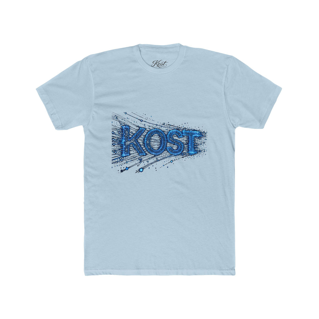 KOST Distressed Blue Logo Tee