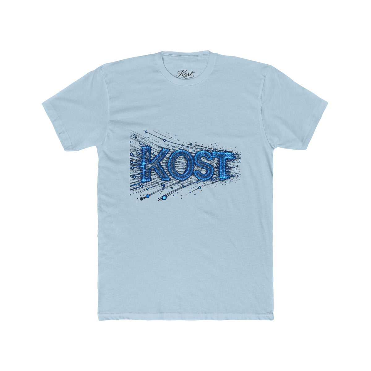KOST Distressed Blue Logo Tee