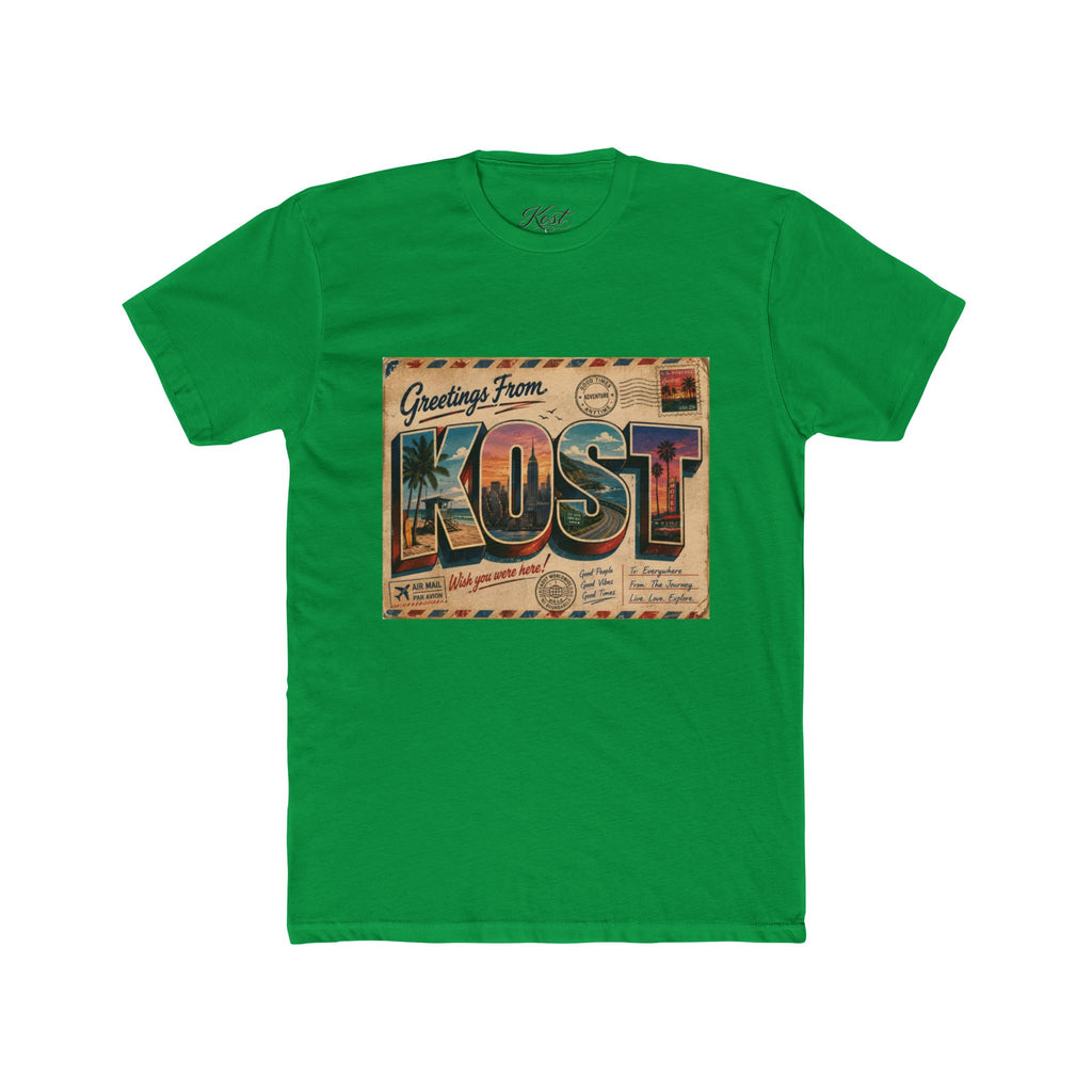 Greetings From KOST Vintage Postcard Tee