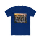 Coast Waterfall Graphic Tee — Scenic Sunset Nature T-Shirt