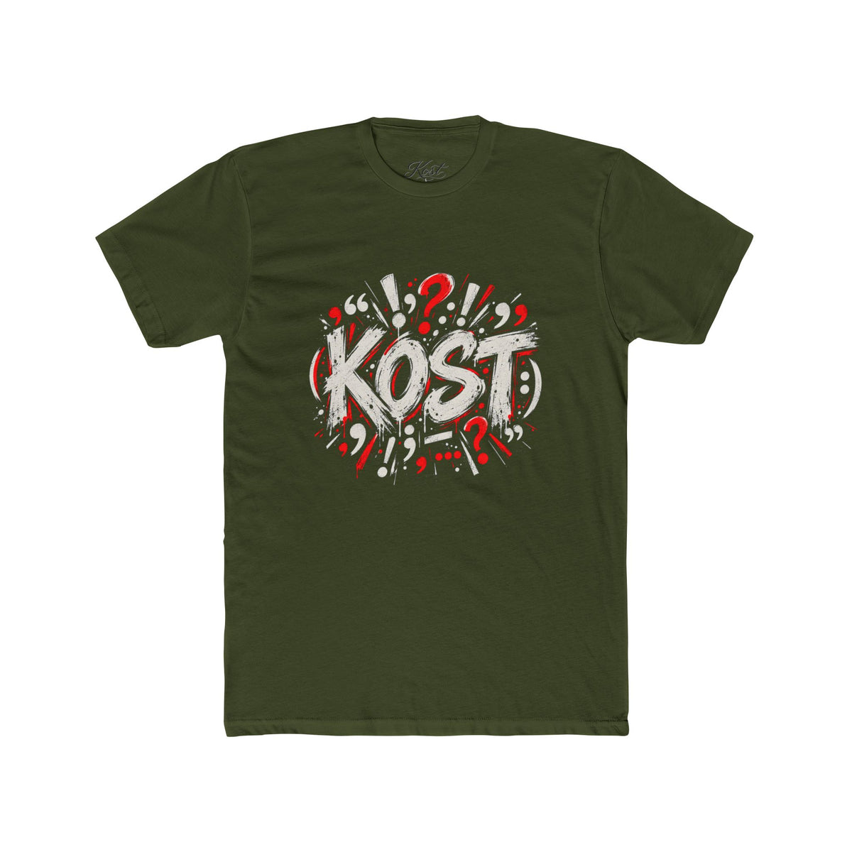 KOST? Graphic T-Shirt – Quirky Question Mark Design