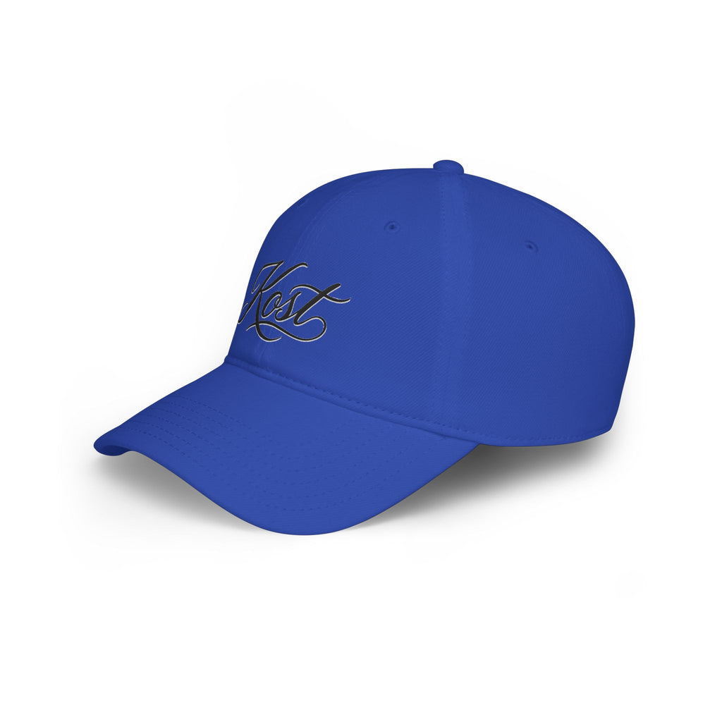 Kost Script Embroidered Baseball Cap — Classic Red Low-Profile Hat